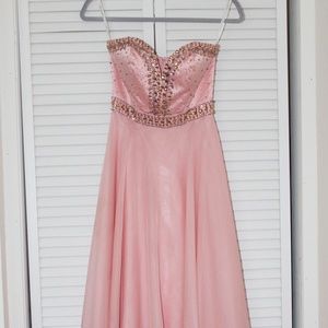 Sherri Hill Pink Prom Dress